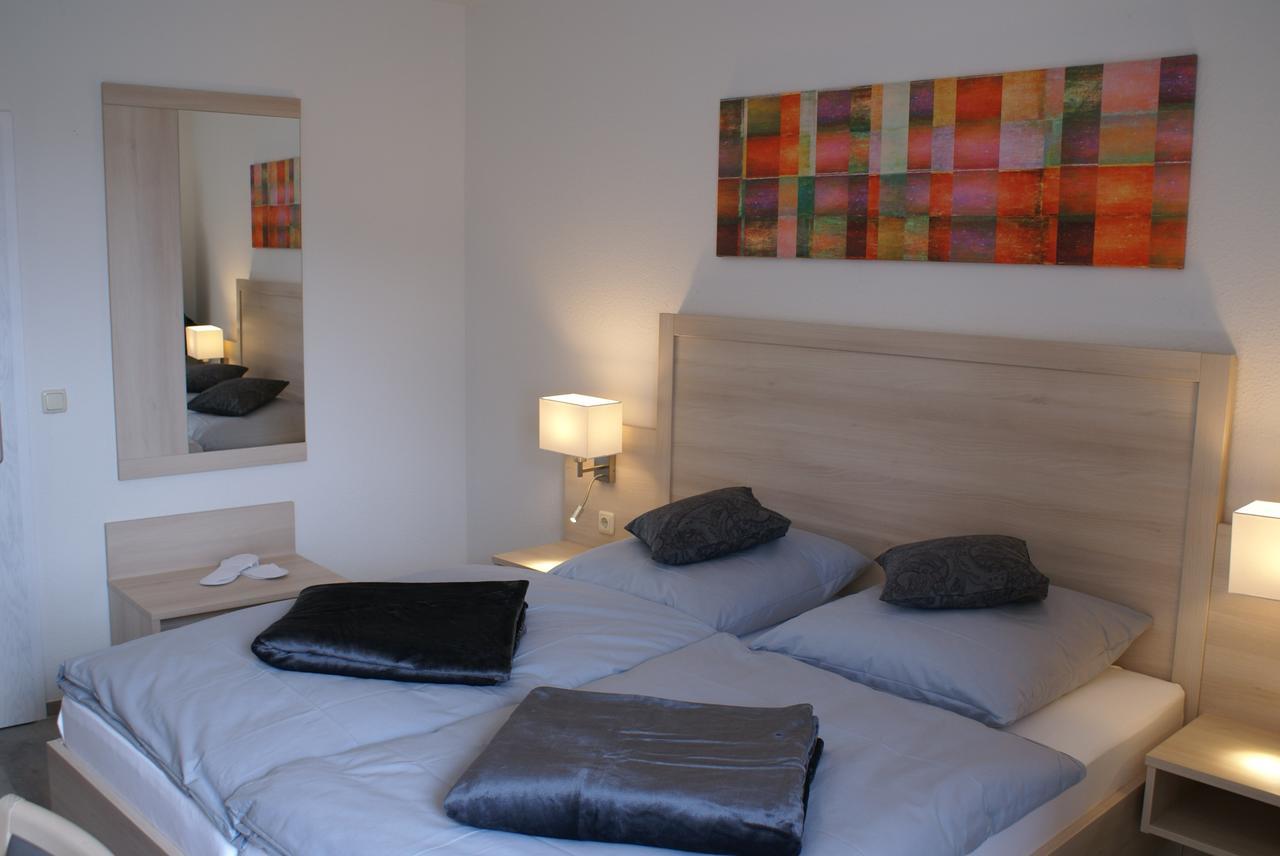 Hotel Garni Alte Post Boffzen Exteriör bild